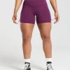 Gymshark Shorts*Legacy Logo Tight Shorts MagentaPurple