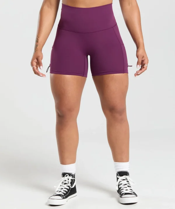 Gymshark Shorts*Legacy Logo Tight Shorts MagentaPurple