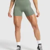 Gymshark Shorts*Legacy Logo Tight Shorts UnitGreen