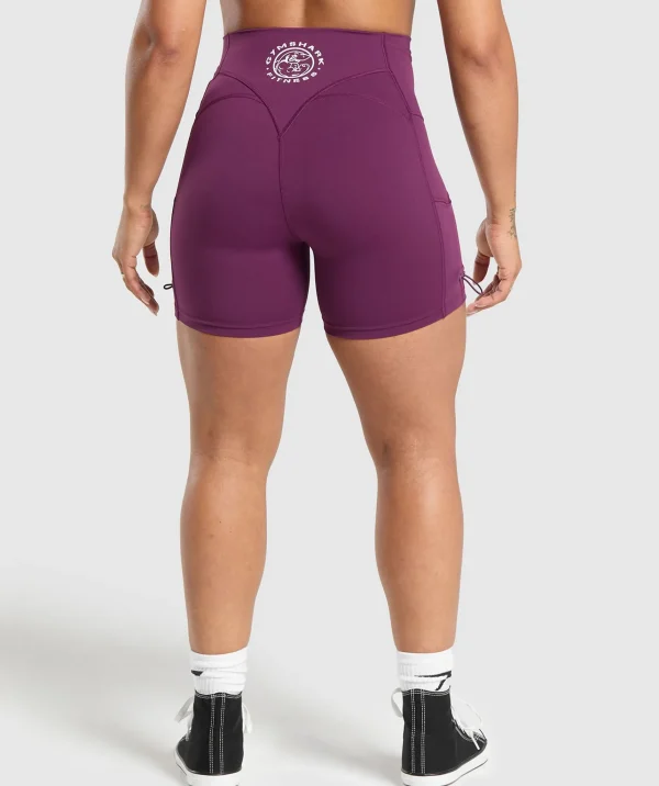 Gymshark Shorts*Legacy Logo Tight Shorts MagentaPurple