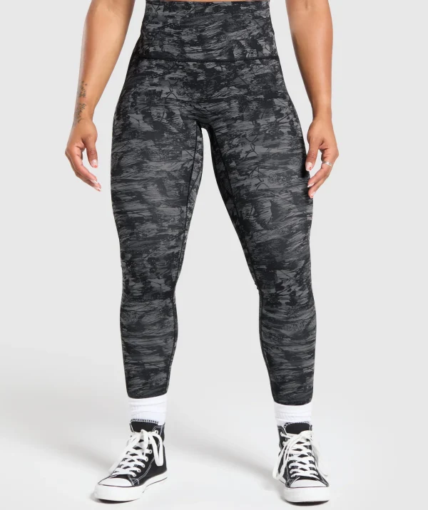 Gymshark Leggings | Black Leggings*Legacy Regular Leggings BlackPrint