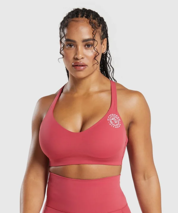 Gymshark Sports Bras*Legacy Sports Bra VintagePink