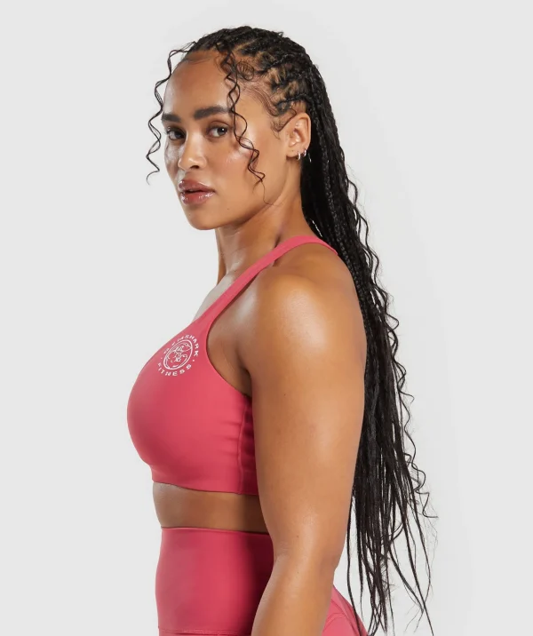 Gymshark Sports Bras*Legacy Sports Bra VintagePink