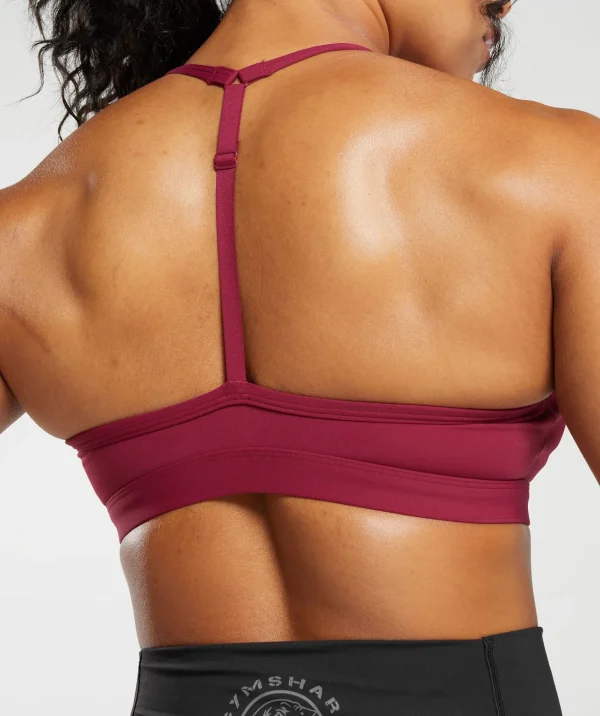 Gymshark Sports Bras*Legacy T-Bar Sports Bra RaspberryPink