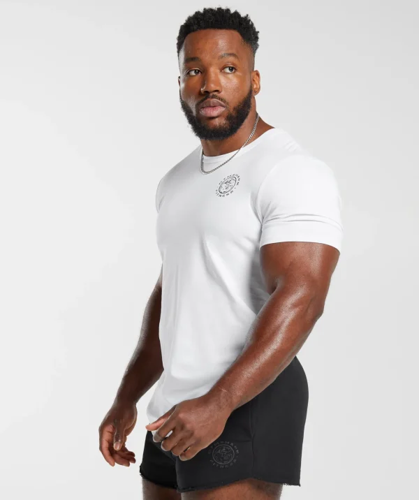 Gymshark T-shirts & Tops*Legacy T-Shirt White