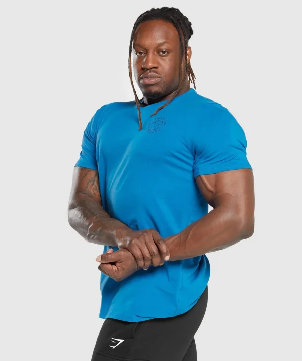 Gymshark T-shirts & Tops*Legacy T-Shirt RetroBlue