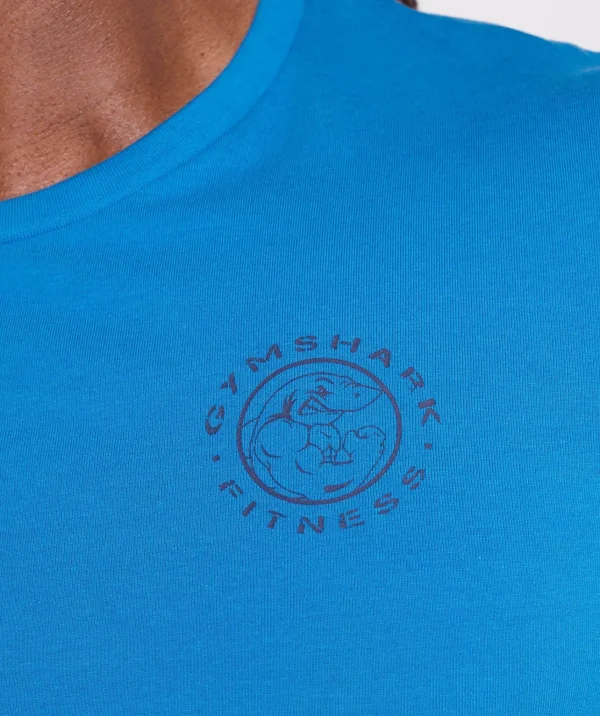 Gymshark T-shirts & Tops*Legacy T-Shirt RetroBlue