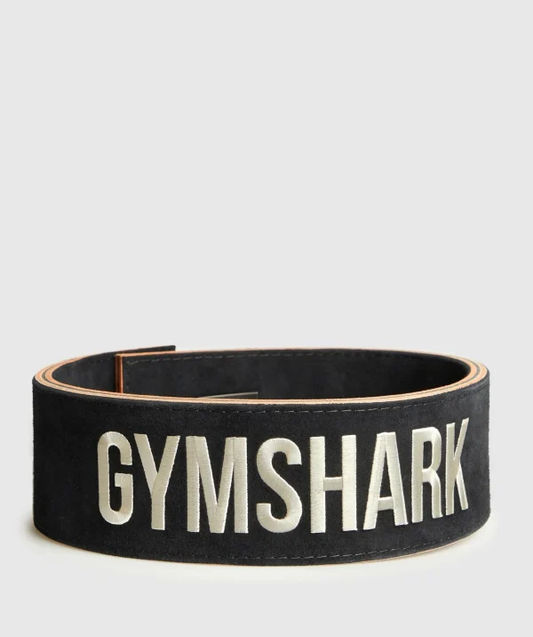 Gymshark Lifting Equipment*Lever Lifting Belt Black/EcruWhite