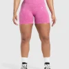 Gymshark Shorts*Lift Seamless Shorts WinningPink/WhiteMarl