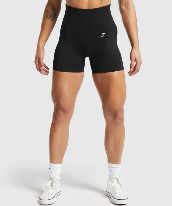 Gymshark Shorts*Lift Seamless Shorts Black/BlackMarl