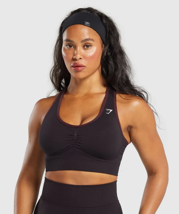 Gymshark Sports Bras*Lift Seamless Sports Bra Purple