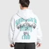 Gymshark Hoodies & Sweatshirts*Lifting Club Hoodie White/ArtificialTeal