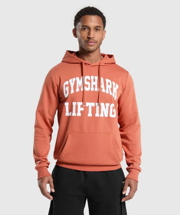 Gymshark Hoodies & Sweatshirts*Lifting Club Hoodie TerracottaOrange