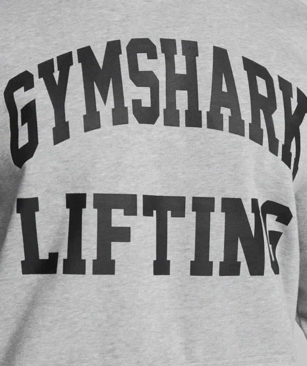 Gymshark Hoodies & Sweatshirts*Lifting Club Hoodie LightGreyCoreMarl