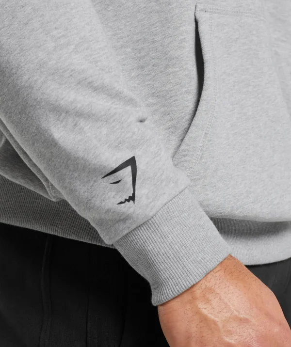 Gymshark Hoodies & Sweatshirts*Lifting Club Hoodie LightGreyCoreMarl