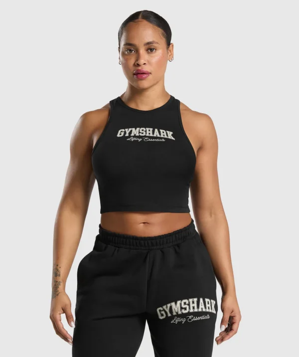 Gymshark Tank Tops | Crop Tops*Lifting Essentials Graphic Tank Black