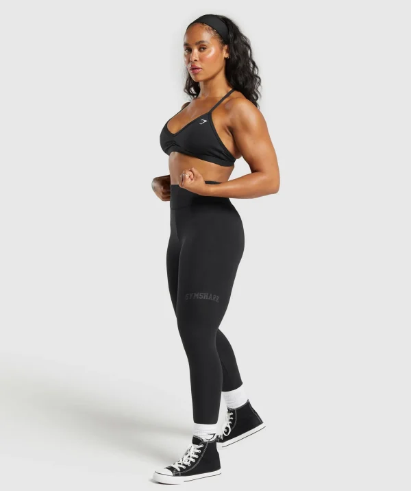 Gymshark Black Leggings | High-waisted Leggings*Lifting Logo Leggings Black