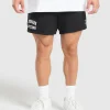 Gymshark Shorts*Lifting Mesh 5" Shorts Black