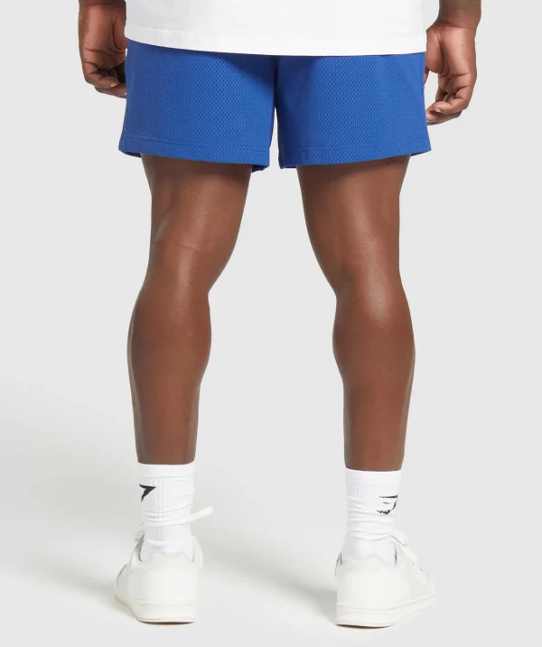 Gymshark Shorts*Lifting Mesh 7" Shorts WaveBlue