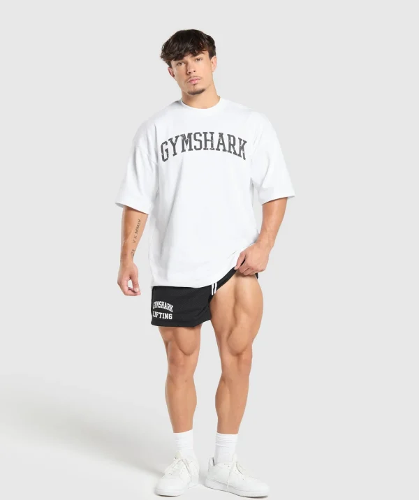 Gymshark Shorts*Lifting Mesh 5" Shorts Black