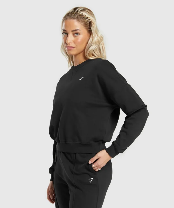 Gymshark Sweatsuits*Lifting Oversized Sweatshirt Black