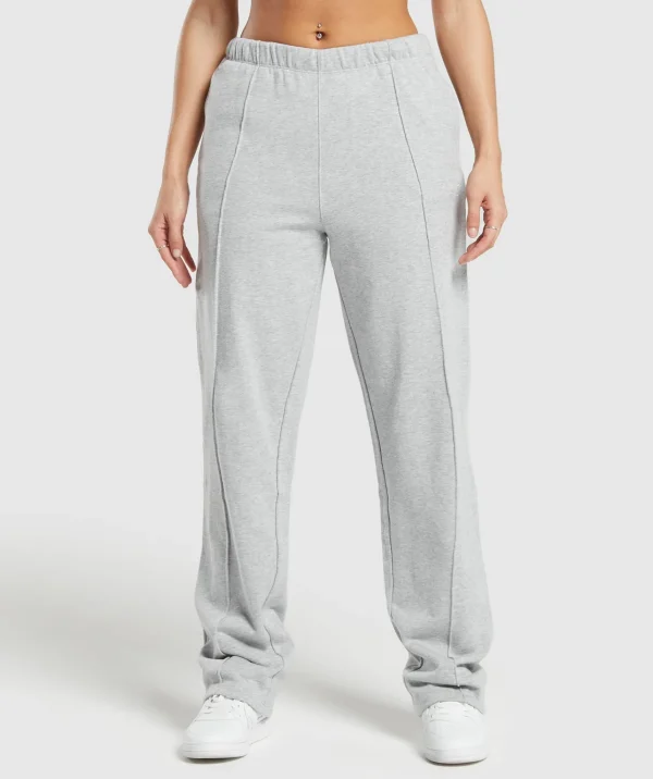 Gymshark Sweatsuits | Joggers & Sweatpants*Lifting Straight Leg Joggers LightGreyCoreMarl