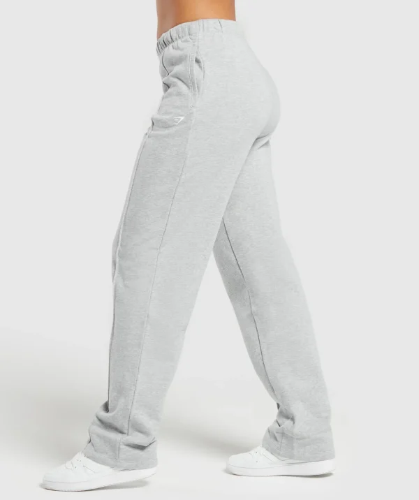 Gymshark Sweatsuits | Joggers & Sweatpants*Lifting Straight Leg Joggers LightGreyCoreMarl