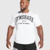 Gymshark T-shirts & Tops*2012 Lifting T-Shirt White