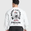 Gymshark Hoodies & Sweatshirts*Liftmas Crew White