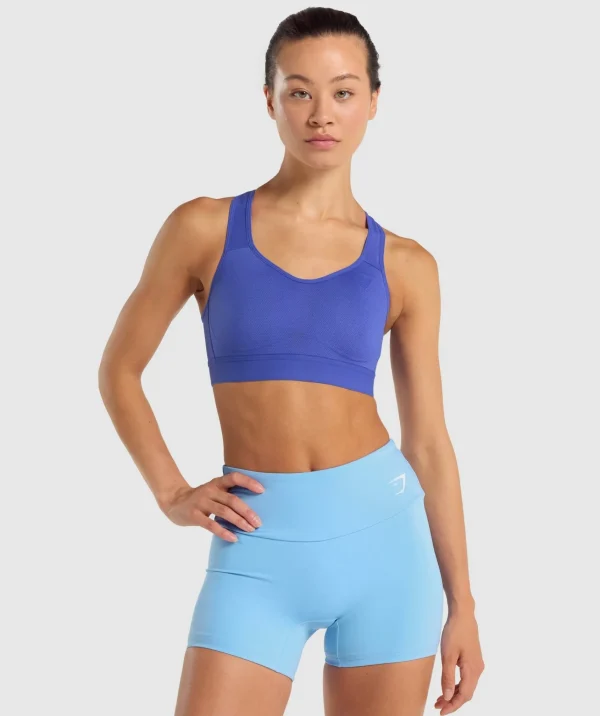 Gymshark Sports Bras*Lightweight High Support Sports Bra DarkBlue