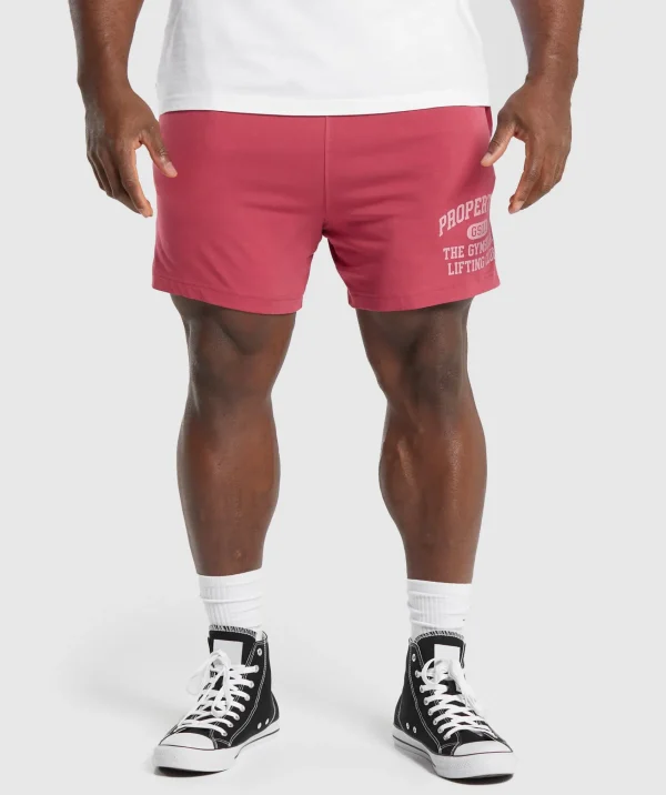 Gymshark Shorts*Lightweight Jersey Shorts VintagePink