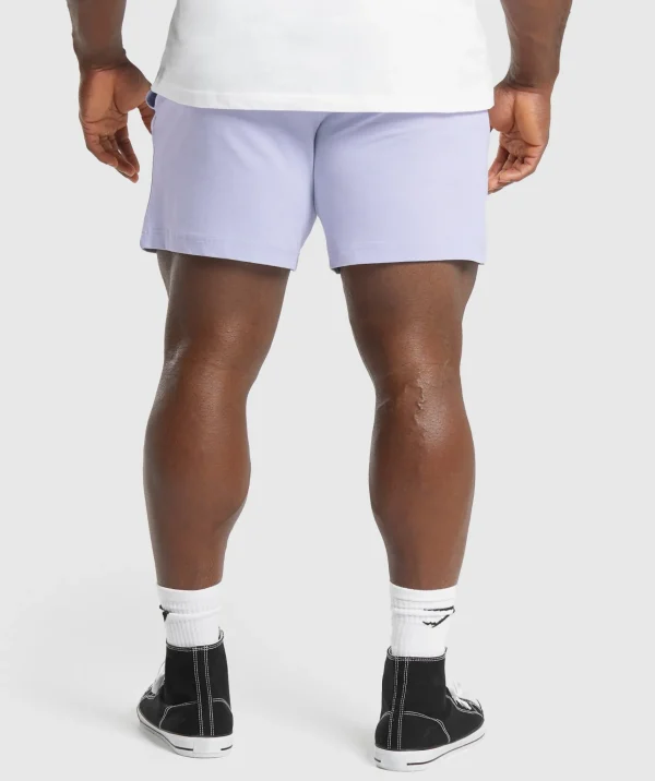 Gymshark Shorts*Lightweight Jersey Shorts SilverLilac