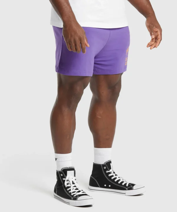 Gymshark Shorts*Lightweight Jersey Shorts StellarPurple