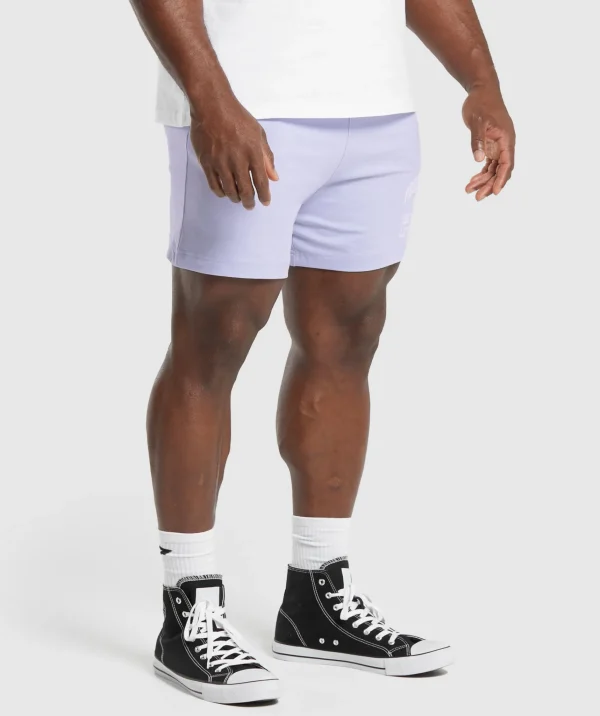 Gymshark Shorts*Lightweight Jersey Shorts SilverLilac