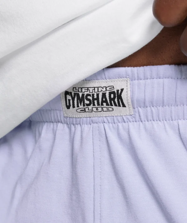 Gymshark Shorts*Lightweight Jersey Shorts SilverLilac