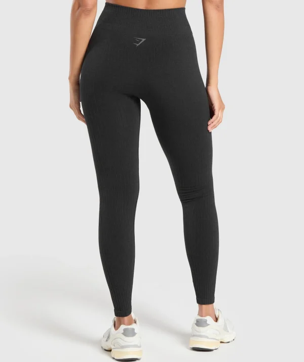 Gymshark Leggings*Luxe Seamless Leggings CoalMarl