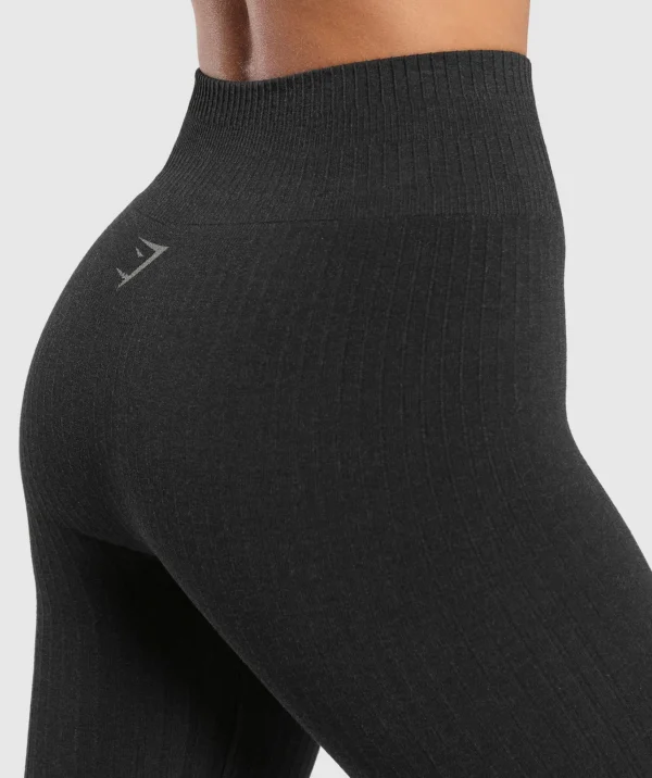 Gymshark Leggings*Luxe Seamless Leggings CoalMarl