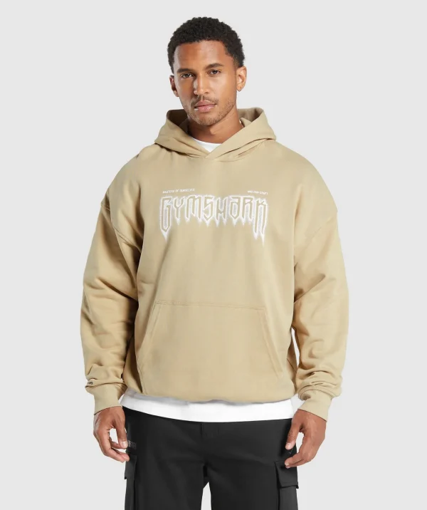 Gymshark Hoodies & Sweatshirts*Masters of Our Craft Hoodie VanillaBeige