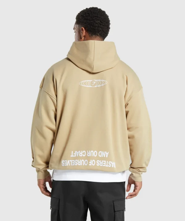 Gymshark Hoodies & Sweatshirts*Masters of Our Craft Hoodie VanillaBeige