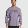 Gymshark T-shirts & Tops*Masters of Our Craft Long Sleeve T-Shirt FogPurple