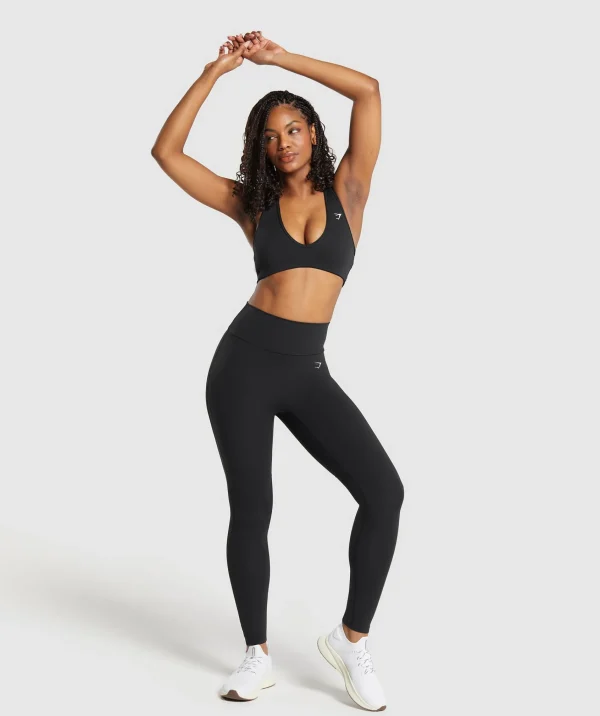 Gymshark Leggings | Scrunch Butt Leggings*Mesh Placement Leggings Black