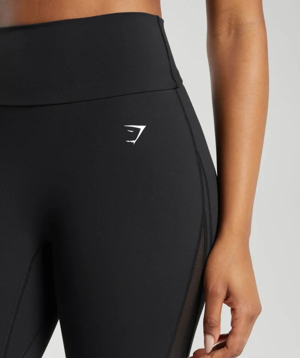 Gymshark Leggings | Scrunch Butt Leggings*Mesh Placement Leggings Black