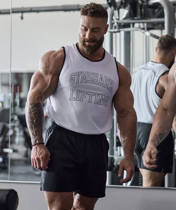 Gymshark Tank Tops*Mesh Tank White