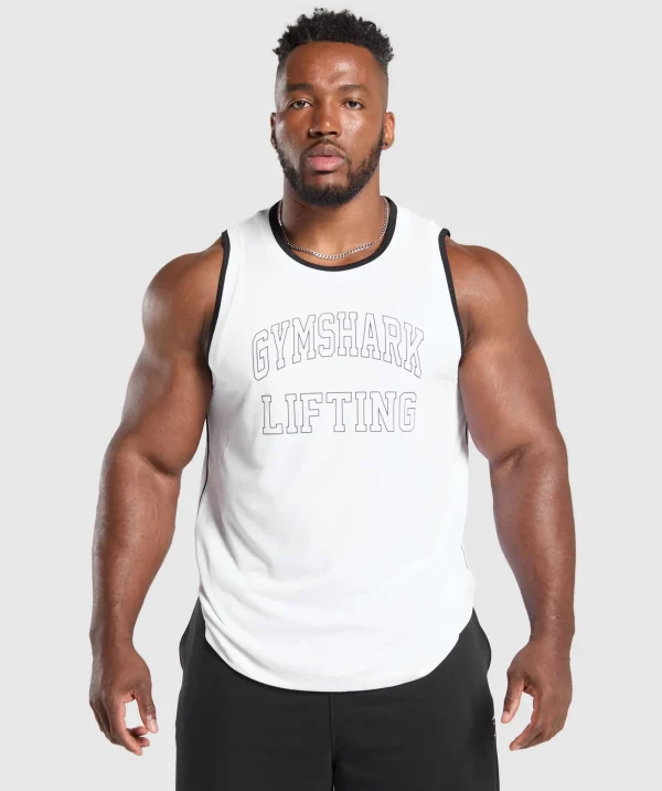 Gymshark Tank Tops*Mesh Tank White