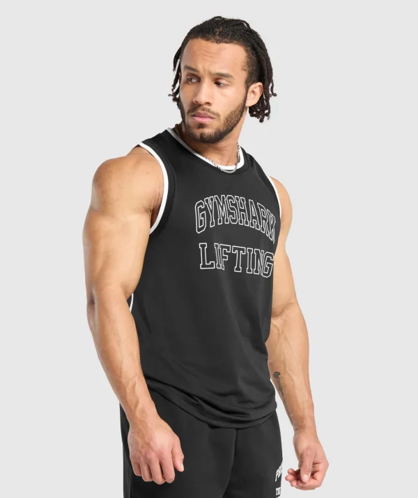 Gymshark Tank Tops*Mesh Tank Black