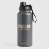 Gymshark Bottles*Metal Insulated Bottle 1L OnyxGrey