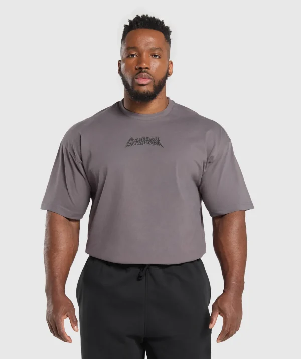 Gymshark T-shirts & Tops*Metal Lifting Graphic T-Shirt BrushedPurple