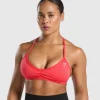 Gymshark Sports Bras*Minimal Sports Bra CoralRed