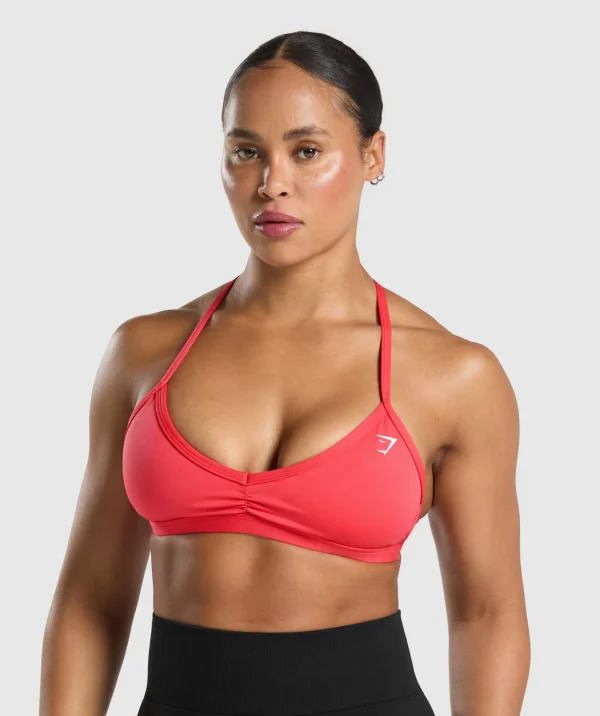 Gymshark Sports Bras*Minimal Sports Bra CoralRed