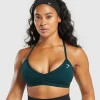 Gymshark Sports Bras*Minimal Sports Bra StrongTeal